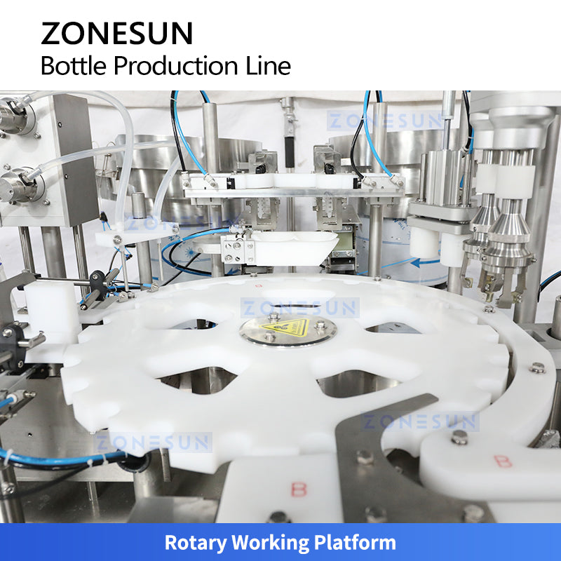 Essential oil filling labeling machine