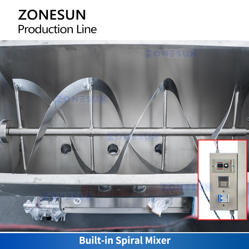 ZONESUN ZS-FALU3 Jam & Sauce Bottling Line with Filling, Capping, Labeling