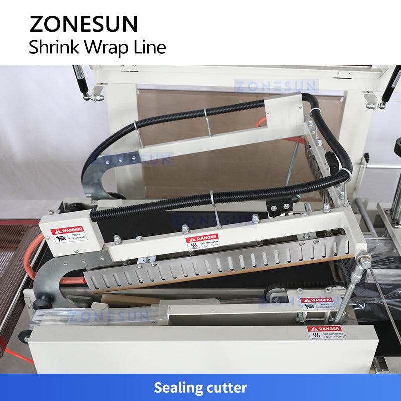 ZONESUN ZS-SPL9 Automatic Boxes Shrink Wrapping Sealing Machine For Food Cosmetic Boxes and Daily Chemicals