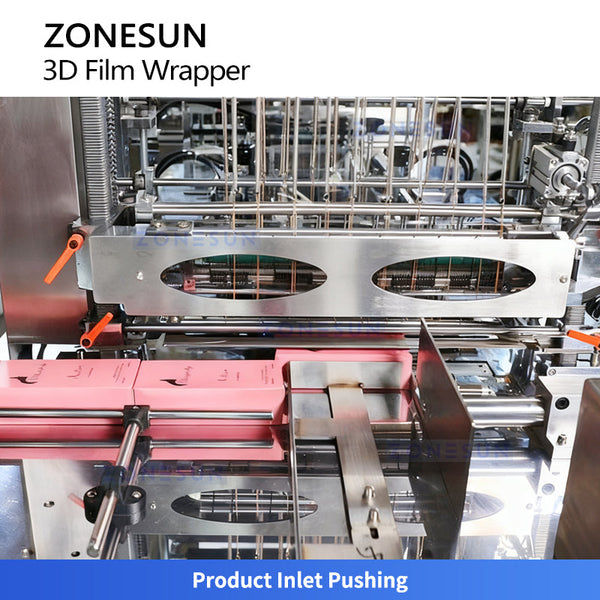 ZONESUN 3D Cellophane Wrapping Machine