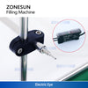ZONESUN ZS-DPYT200L 2-Head Liquid Filling Machine with Long Conveyor