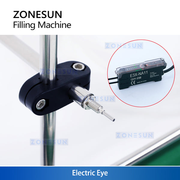 ZONESUN ZS-DPYT200L 2-Head Liquid Filling Machine with Long Conveyor