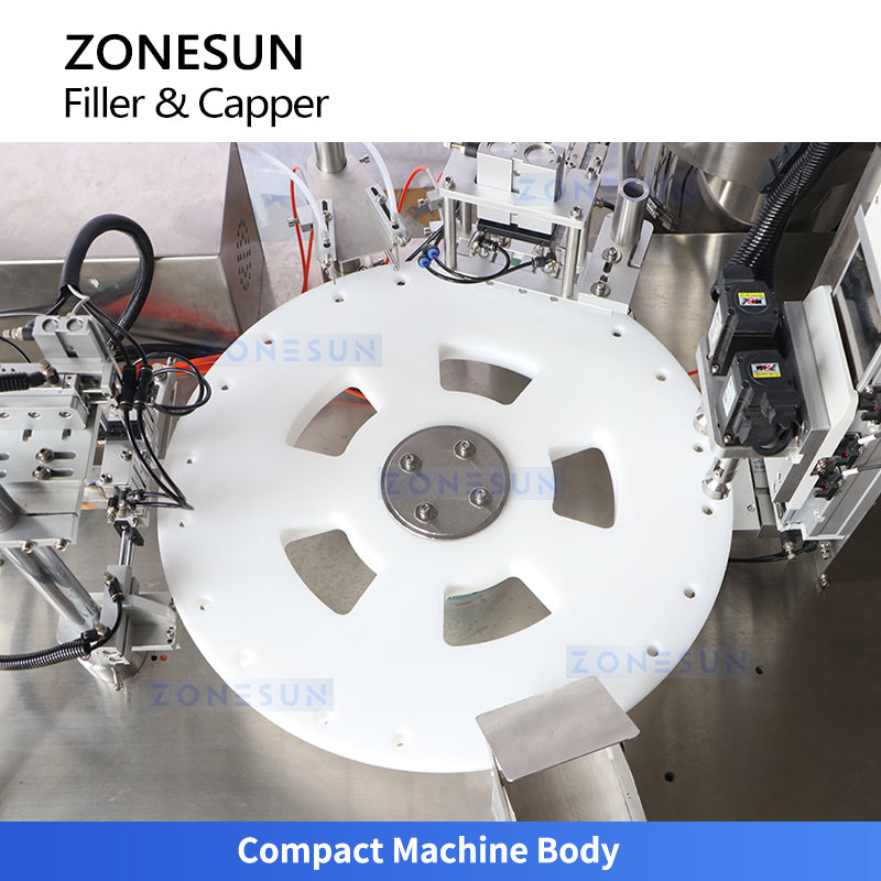ZONESUN ZS-AFC38 Automated Test Tube Filler & Capper for Pharma and Lab Production