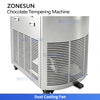 ZONESUN ZS-CG25 Automatic Chocolate Tempering Machine 25L for Chocolate Molding Enrobing and Small Production