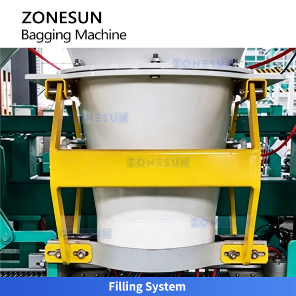 ZONESUN Z5-AG300 Automatic Bagging & Weighing Machine for Grain Rice Corn Fertilizer Feed Plastic Granules and Powder Materials