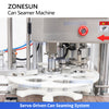 ZONESUN ZS-AFK350 Automatic Square Oval & Round Metal Can Seaming Machine