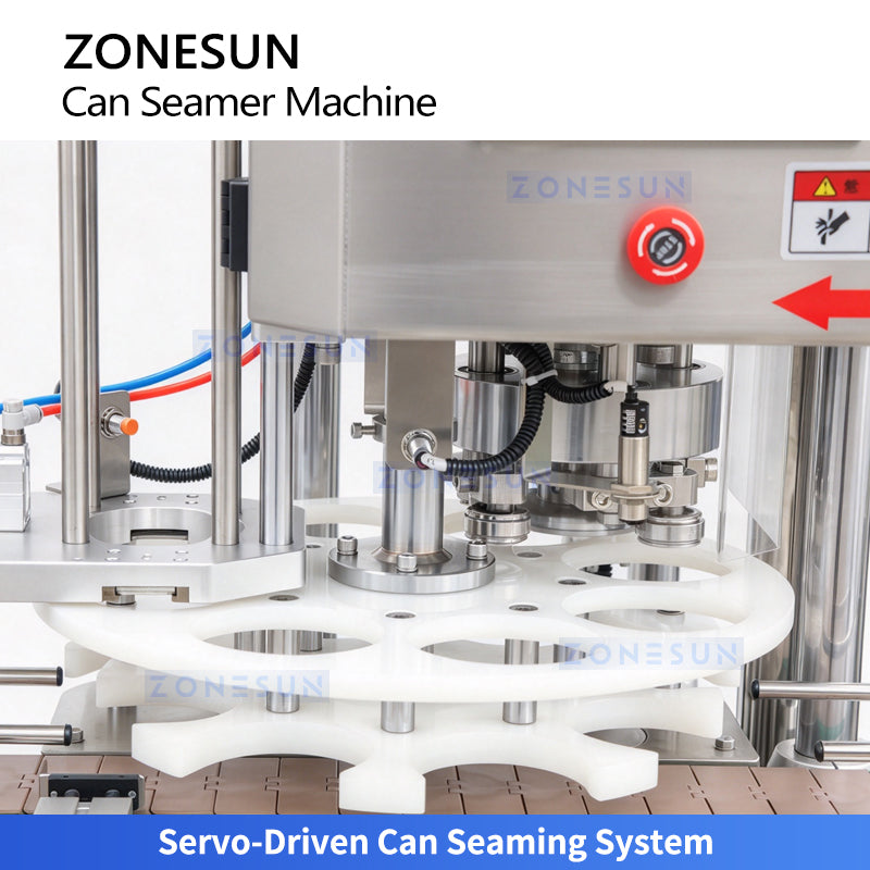 ZONESUN ZS-AFK350 Automatic Square Oval & Round Metal Can Seaming Machine