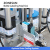 ZONESUN ZS-TB821 Automatic Round Bottle Single Side Labeling Machine