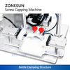 ZONESUN ZS-XG450S Semi-automatic Servo Screw-driven Capping Machine