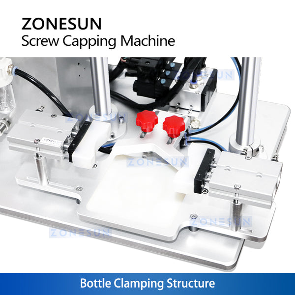 ZONESUN ZS-XG450S Semi-automatic Servo Screw-driven Capping Machine
