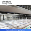 ZONESUN ZS-CT3 Industrial Cooling Tunnel for Balm Cream Wax Chocolate and Confectionery