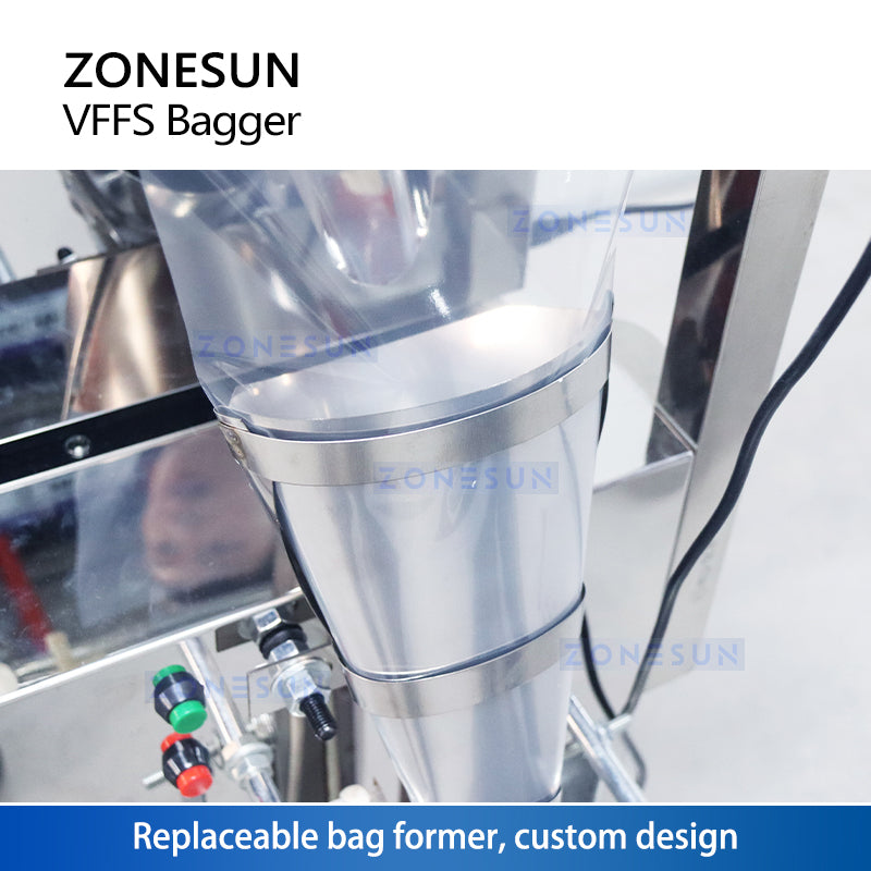 ZONESUN ZS-GZ200 Weighing Powder Filling And Three Side Sealing Machine