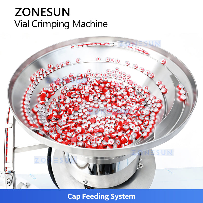 ZONESUN ZS-YG300 Automatic Vial Capping Machine Glass Vial Crimping Equipment