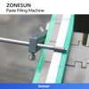 ZONESUN ZS-VTGTL1A Automatic Heating & Stirring Paste Filling Machine with Gear Pump for Lipstick, Vaseline, Wax & High-Viscosity Products