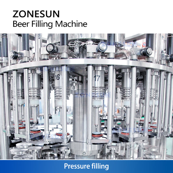 ZONESUN ZS-WFC18 Automatic Beer Bottling Machine Monoblock Equipment