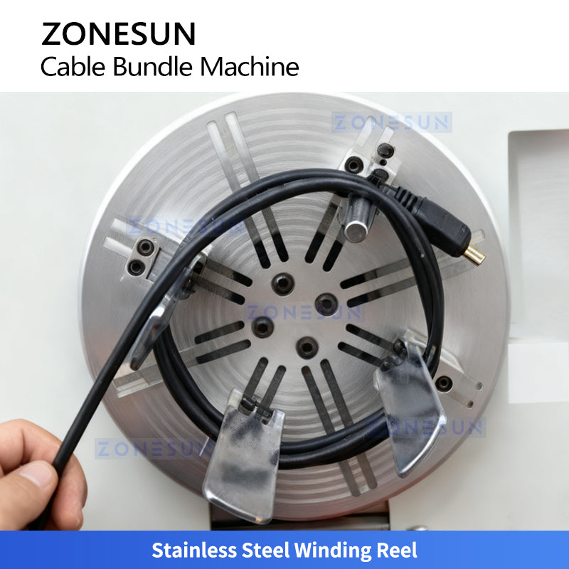 ZONESUN ZS-WTKZ2 Automatic Cable Winding and Binding Machine 