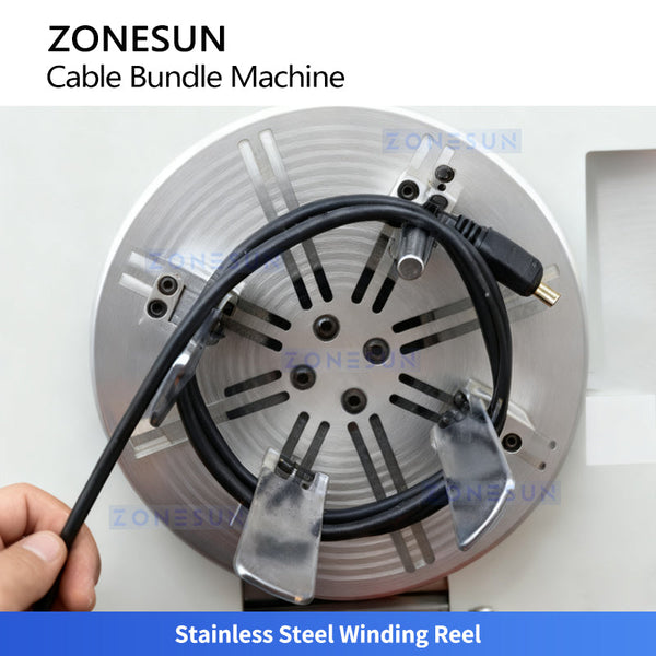 ZONESUN ZS-WTKZ2 Automatic Cable Winding and Binding Machine 