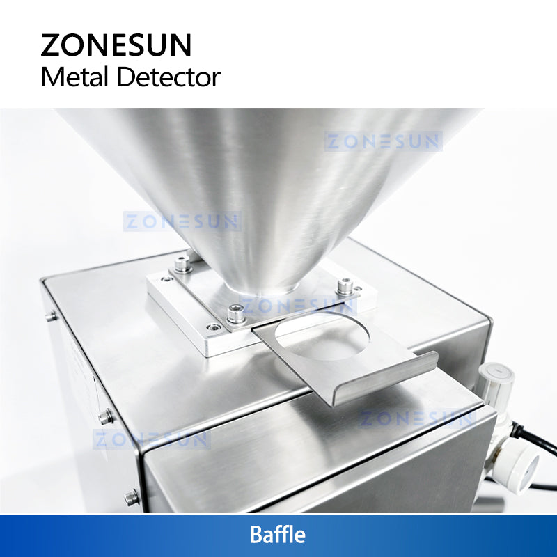 ZONESUN ZS-MS1 Metal Separator | Detects 0.3mm Metals, Minimizes Loss
