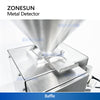 ZONESUN ZS-MS1 Metal Separator | Detects 0.3mm Metals, Minimizes Loss