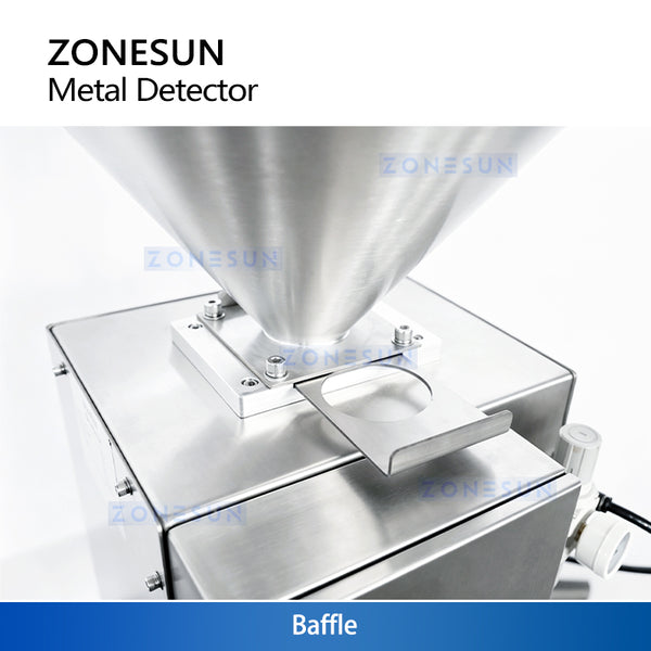 ZONESUN ZS-MS1 Metal Separator | Detects 0.3mm Metals, Minimizes Loss