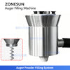 ZONESUN ZS-FM750F Semi-Automatic Auger Dry Powder Filling Machine