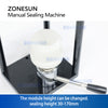 ZONESUN ZS-FJG100 Manual Can Seamer for PET & Aluminum Cans in Small-Batch Production