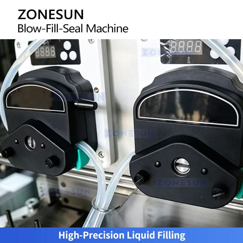 ZONESUN ZS-FS25U Automatic Plastic Ampoule Blow Fill Seal Machine for Pharmaceutical Cosmetic and Veterinary Single-Dose Packaging