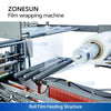 ZS-MSFM730 Servo Automatic 3D Transparent Film Box Overwrapping Machine