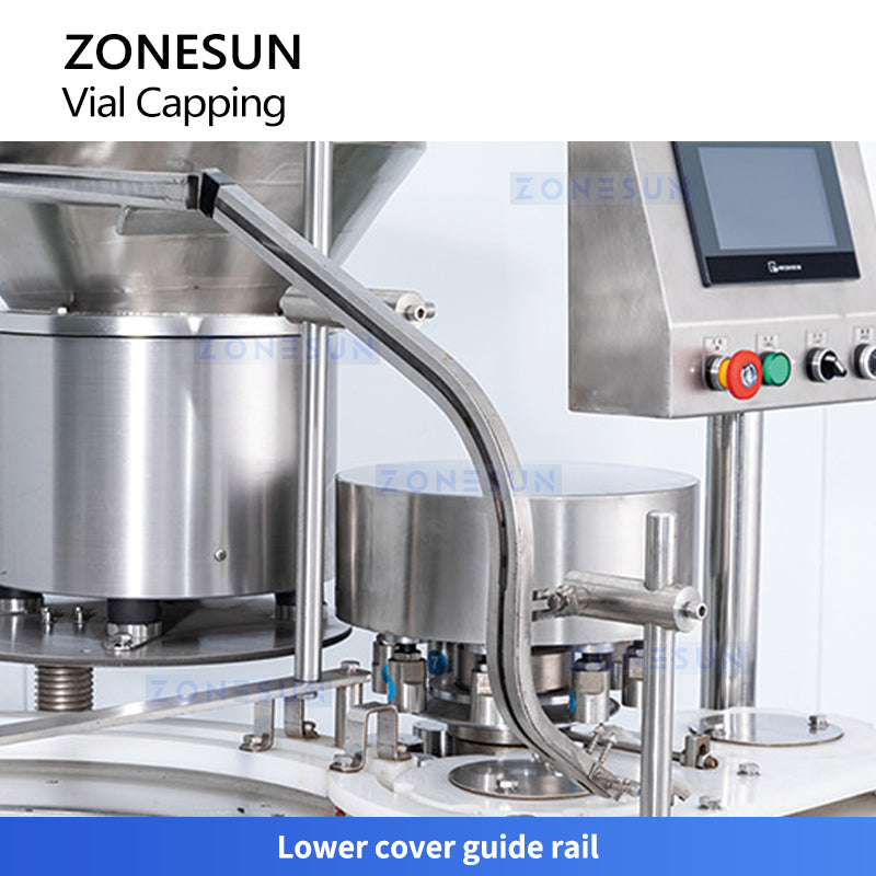 ZONESUN ZS-YG300 Automatic Vial Capping Machine Glass Vial Crimping Equipment