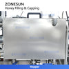 Rotary pump liquid filling machine