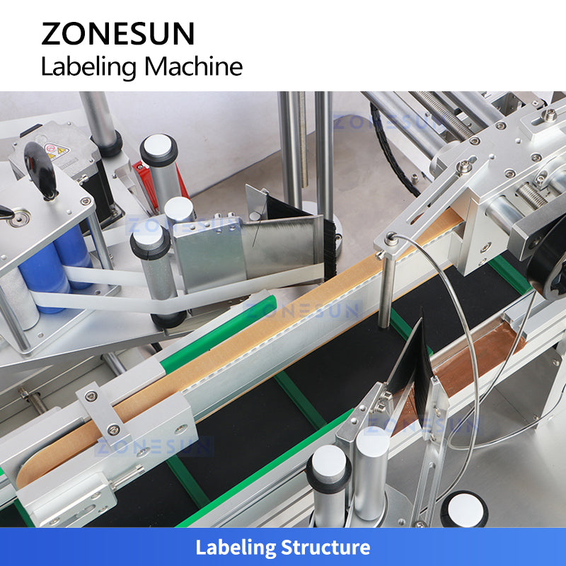 ZONESUN ZS-TB833F Corner Labeling Machine for Cosmetic Box 