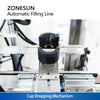 ZONESUN ZS-FAL180V16 Gear Pump Tracking Filling and Automatic Capping Line