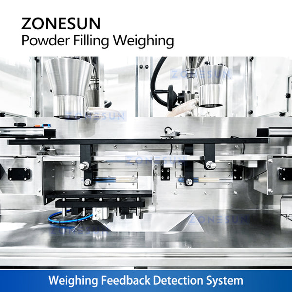 ZONESUN ZS-FM6A Dual Auger Powder Filling & Weighing Machine