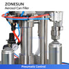 ZONESUN ZS-CQ3 Semi-automatic Pneumatic Aerosol Cans Filling Machine