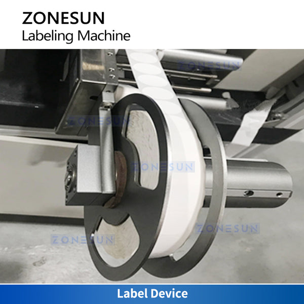 ZONESUN ZS-STB1 Automatic CCD Vision Flat Surface Labeling Machine with Feeder