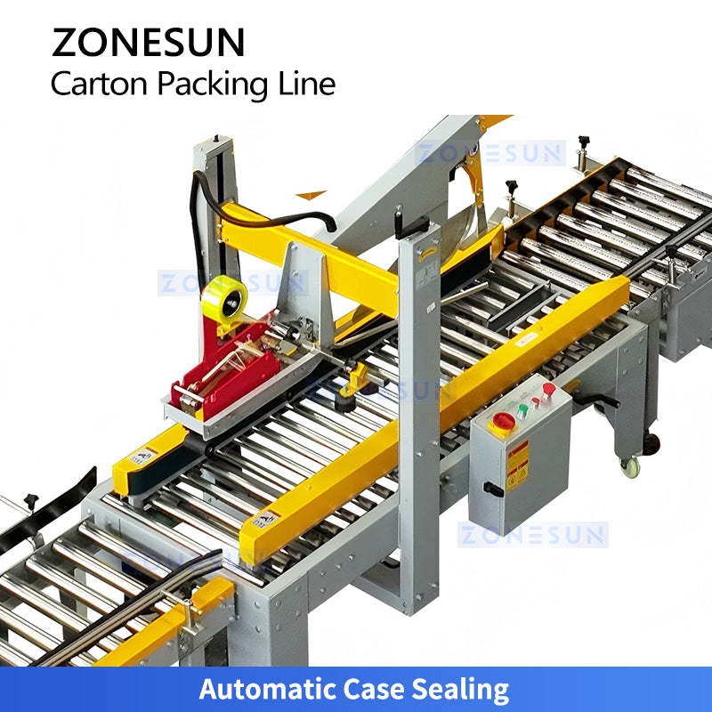 ZONESUN ZS-CSPM5 End-of-line Carton Packaging & Palletizing System