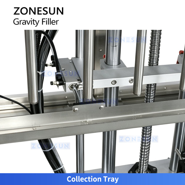 ZONESUN ZS-YT8T-8ZL Automatic Pneumatic 8-Nozzle Liquid Filling Machine for Cosmetics Beverage Pharmaceutical and Chemical Filling