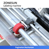 ZONESUN ZS-JTB10 Semi-Automatic Wet Glue Labeler for Round Bottles