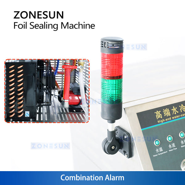 ZONESUN ZS-FK5000 Water Cooled Bottle Sealing Machine
