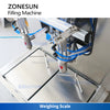 ZONESUN ZS-GTW2D Dual-Head Lubricant Oil Pail Filling Machine