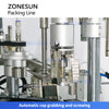ZONESUN ZS-FAL180F4 Rotary Syrup Thick Paste Production Line