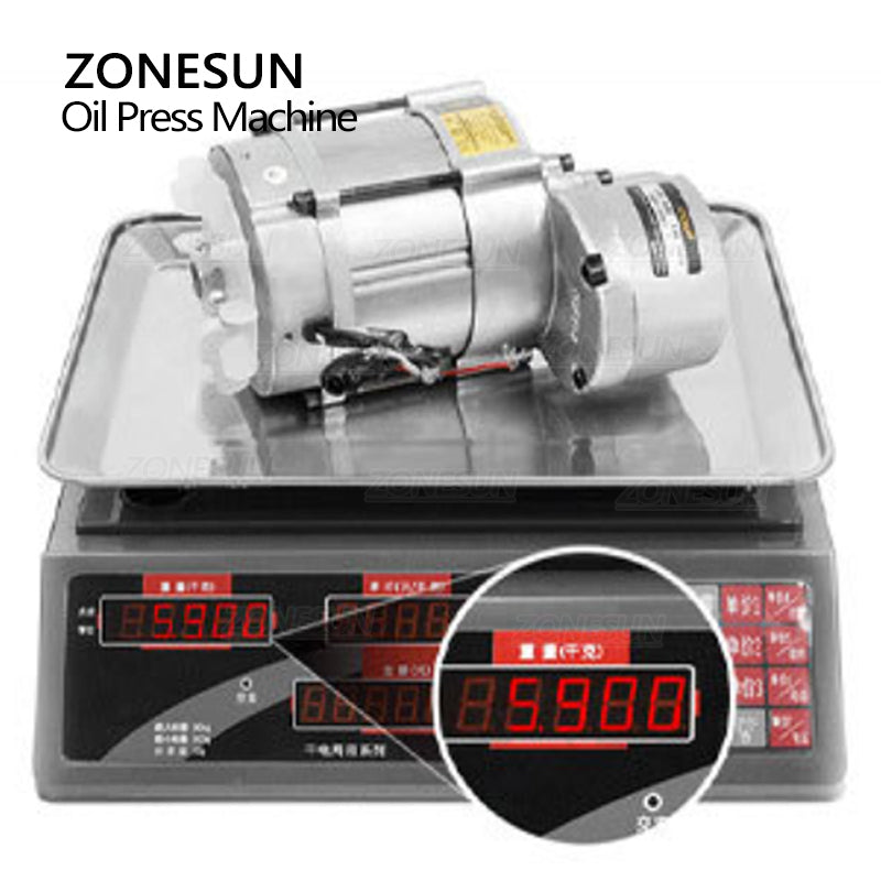ZONESUN ZS-ZY22A Compact Oil Press for Nuts & Seeds