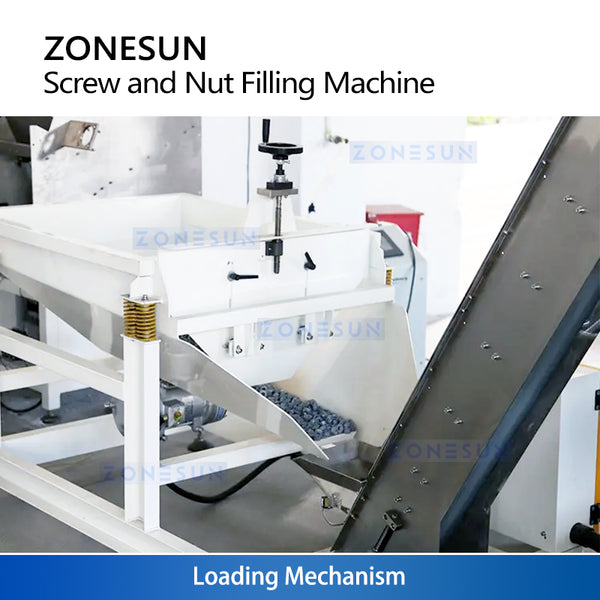 ZONESUN ZS-LSM15 Granule Packaging Machine Nut and Bolt Packer
