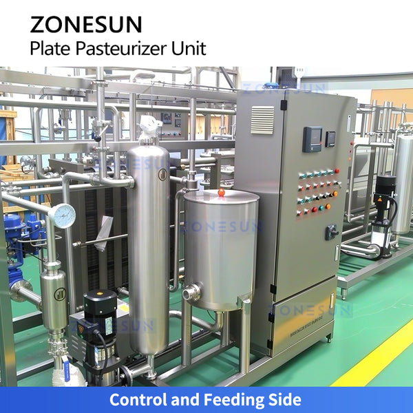 ZONESUN ZS-PRT200 Plate Type Pasteurizer & UHT Sterilizer Machine