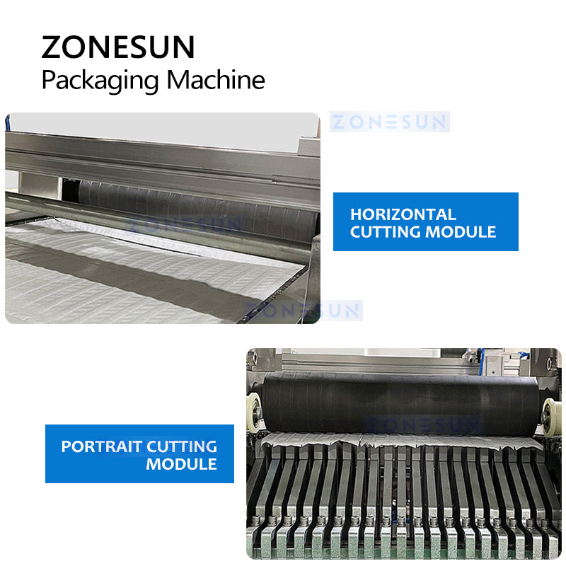 ZONESUN ZS-HYS420 Hygienic Products Wrapping Packaging Machine