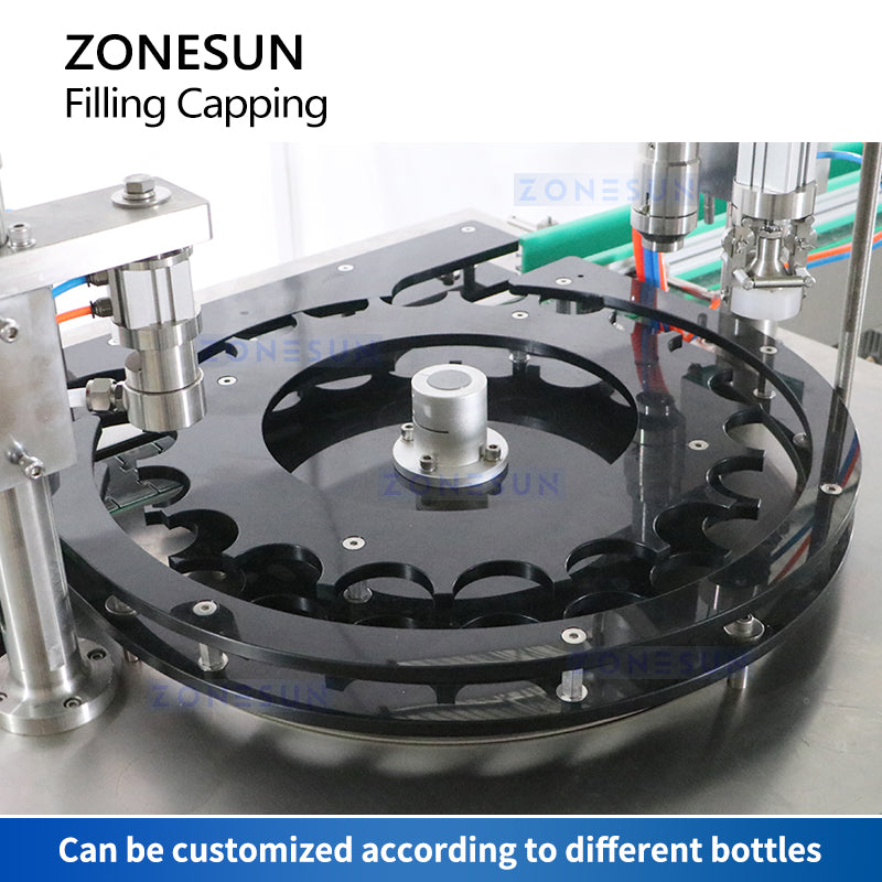 ZONESUN ZS-QW1600 Automatic Spray Can Aerosol Liquid Filling Capping Machine