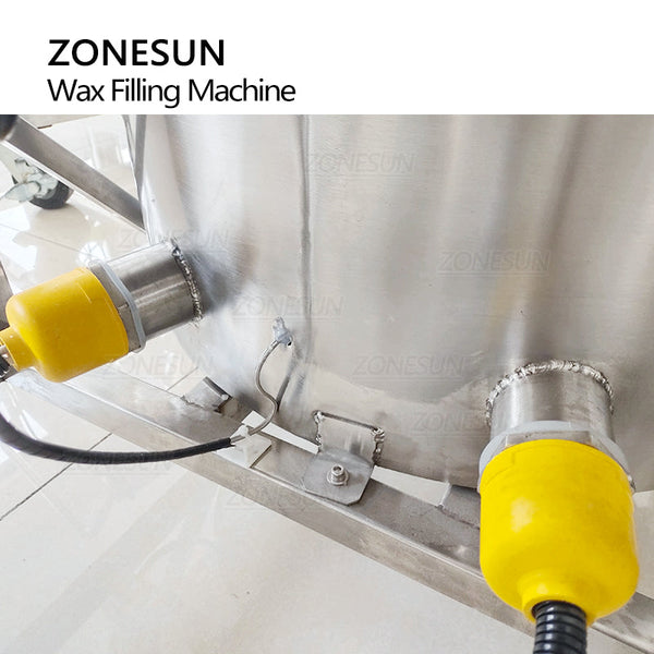 ZONESUN ZS-GTCD Wax Melting & Mixing Machine with Gear Pump Filling