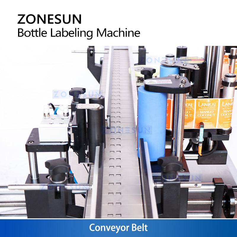 ZONESUN ZS-TB260R Automatic Round Bottle Labeling Machine