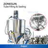 ZONESUN ZS-FS009A Full Automatic Liquid Paste Aluminum Tube Filling Sealing Machine