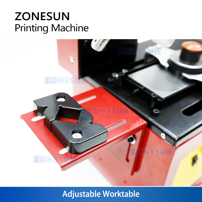 ZONESUN ZS-SYM175 Electric Pad Printing Machine for Logos Dates and Codes